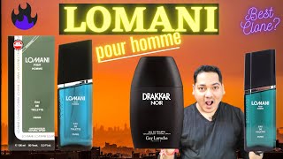 LOMANI | POUR HOMME | LOMANI ORIGINAL | REVIEW | DRAKAR NOIR CLONE | हिन्दी | Dr Perfume |