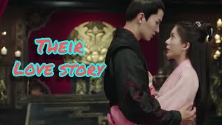 Chu Xiuming and Shen Jin their love story.          (General's Lady Drama)