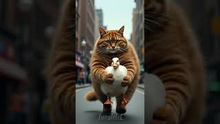 A Running Cat 😺 || #shorts #ytshorts #trendingshorts #cover #coversong