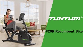 Tunturi Competence F20R Comfortbike - Recumbent Bike [EN]