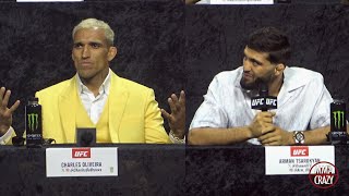 Charles Oliveira vs. Arman Tsarukyan Press Conference Highlights UFC 300