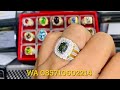 promo gilaa cincin permata dengan ring perak mewah dulu harga selangit sekarang turun drastis