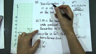 SPM - Modern Maths - Form 5 - Transformation (pyq for 2012 - full demo)