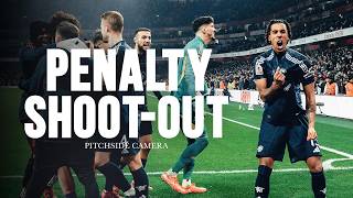 FULL Penalty Shoot-Out \u0026 Post Match SCENES 🤩 | Arsenal 1-1 Man Utd