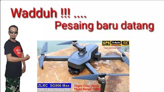 Wadduuuh !!!! ... ada pesaing lagi auto wkwkwk .... dari  ZLRC SG 906 Max GPS 3 - Axis Gimbal Eis