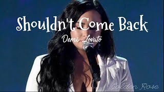 Shouldn't Come Back - Demi Lovato lyrics