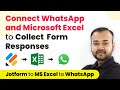 How to Connect WhatsApp and Microsoft Excel to Collect Form Responses