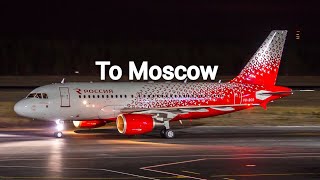 MFS2020 - В Москву На A32NX. Microsoft Flight Simulator 2020