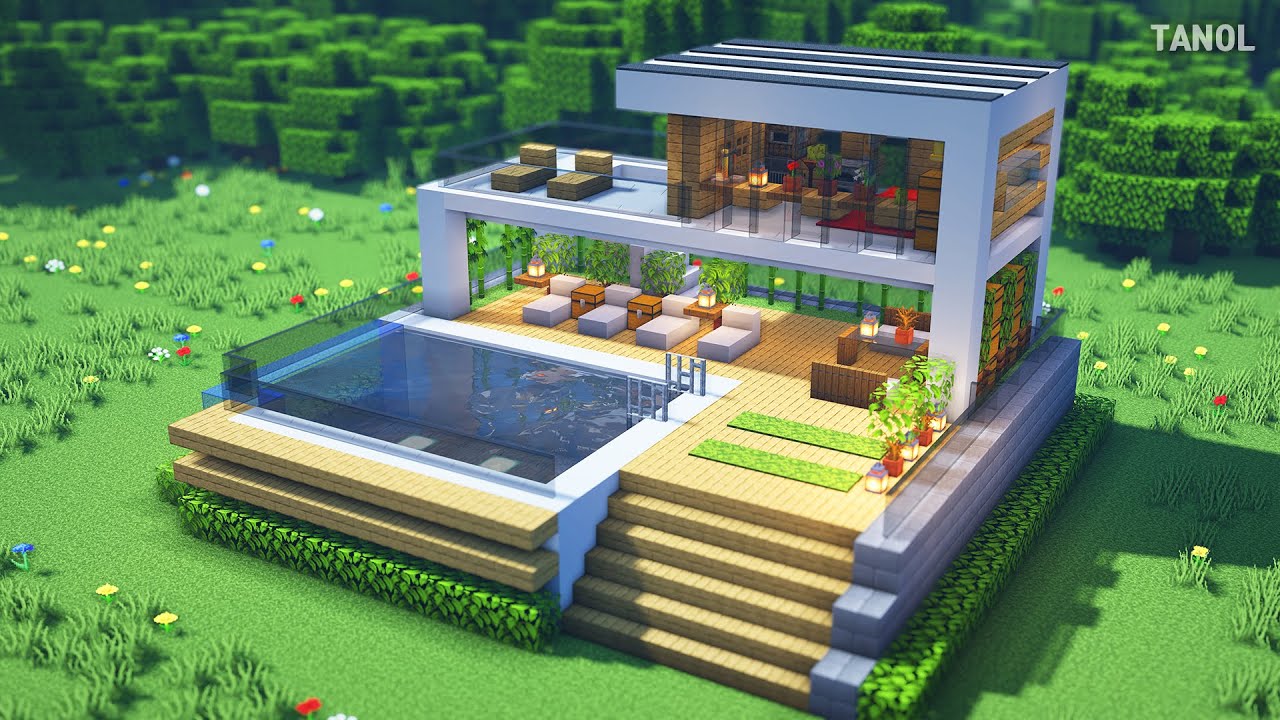 Minecraft Simple Modern House Ideas