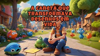 A Caneta Que Transformava Desenhos em Vida