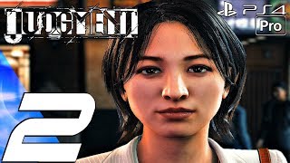 JUDGMENT - Gameplay Walkthrough Part 2 - Security Footage \u0026 Crime Scene (Full Game) PS4 PRO