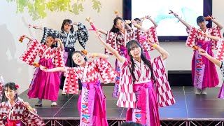 EXPOよさこい2025公式ジュニアチーム『この地球の続きを』 １部　EXPO TRAIN2025 in 万博記念公園駅 よさこい演舞 2023 (中央)