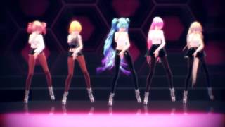 【MMD】  【Miku, Luka, Rin, Teto, IA】