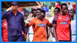 AFC LEOPARDS Head Coach Trucha Reacts To A 2-0 Win Against Kariobangi Sharks In The Premier League