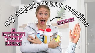 A Dietitian Breaks Down What You Need to Know! A Guide To Supplements For Beginners