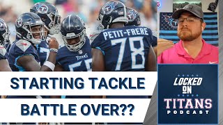 Tennessee Titans NEW Starting Right Tackle, Titans Make Four Cuts & Monday Practice Notes