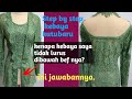 Cara buat kebaya kutu baru dan penjelasannya.