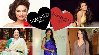 Actresses who married twice | Feature | Tellychakkar.com