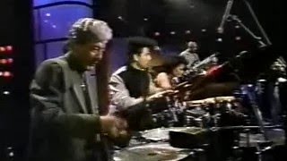 Pete Escovedo, Sheila E, Peter Michael @ The Arsenio Hall Show (Improved Audio)