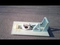 Simple foam RC Hovercraft crash