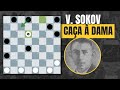 Jogo de Mestre #5 - Korshunov x Sokov (1930) | A Caça à Dama | Jogo de Damas