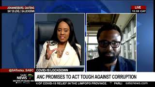 COVID-19 Pandemic | ANC promises to act against corruption
