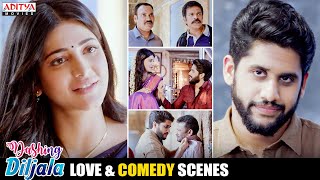 "Dashing Diljala" Hindi Dubbed Movie Love & Comedy Scenes | Naga Chaitanya, Shruti Haasan | Anupama