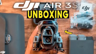 DJI AIR 3S FLY MORE COMBO RC2 UNBOXING - IS IT WORTH IT?