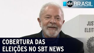 Cobertura das eleições no SBT News é acompanhada por dez milhões de pessoas | SBT Brasil (03/10/22)