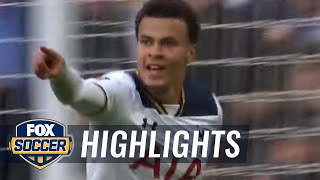 Dele Alli scores equalizer for Tottenham | 2016-17 FA Cup Highlights