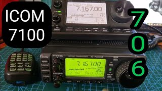 ICOM - IC7100 \u0026 ICOM 706MK11