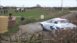 Round 1 of the British Rally Championship.