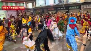 Performance by the Xintan Yingge Team in Puning City, Guangdong Province