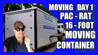 PACK-RAT MOVING CONTAINER | MOVING DAY PART 1