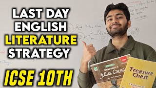 ICSE 10th : Last Day Strategy for English Literature! Julius Caesar - Treasure Chest