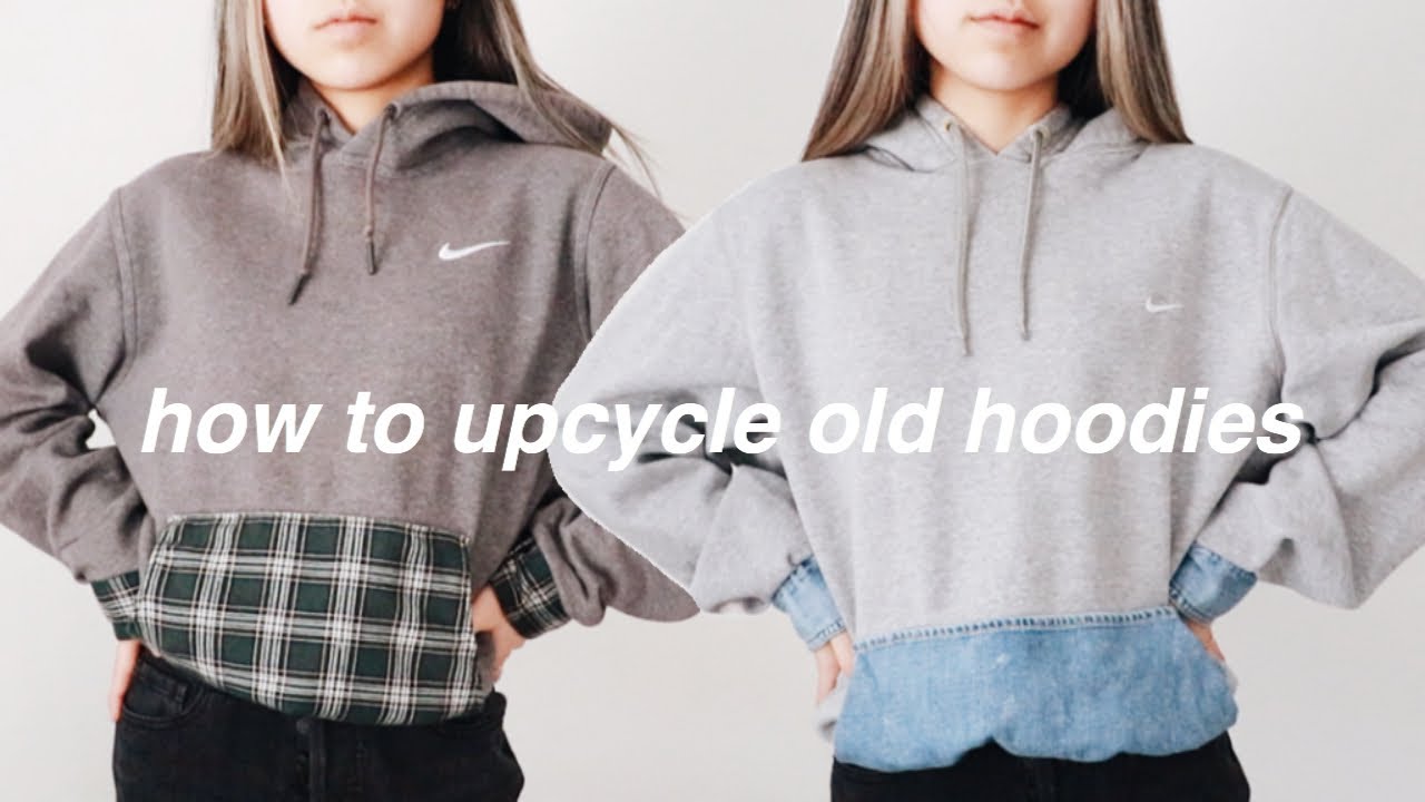 Thrift Flip Upcycled Nike Hoodies Youtube