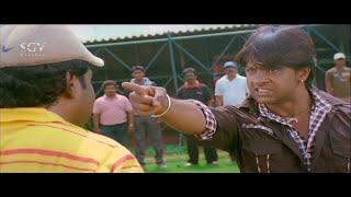 Doctor Shocked On Duniya Vijay Impact On Rowdies | Best Action Scene from Kanteerava Kannada Movie