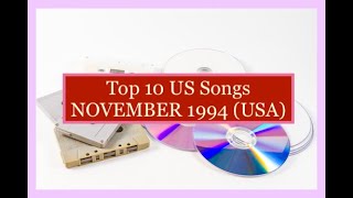 Top 10 US Songs NOV 94-69 Boyz, C Waters, TLC, M Etheridge, Boyz II Men, C Mack, Brandy, Immature, A