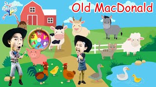 Old MacDonald Had A Farm || Wheel of Fortune!! | Kids Songs and Nursery Rhymes || EduFam ~
