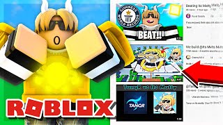 I Reacted to VIDEOS MADE ABOUT ME in Roblox Bedwars!