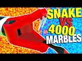 MASSIVE SNAKE eats Thousands of MARBLES!!! - Marble World