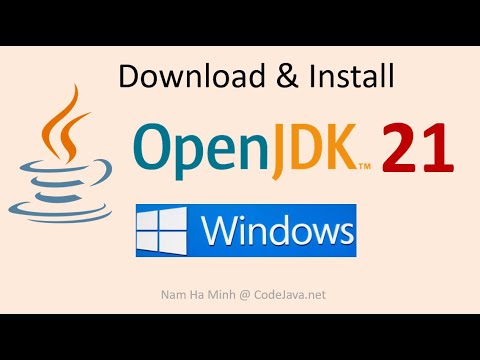 Download And Install OpenJDK 21 On Windows - YouTube