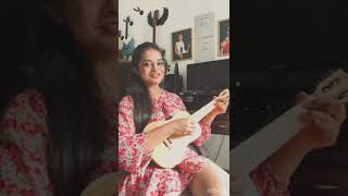 Bol Na Halke Halke | Ukulele cover | YouTube Short | #AntaraSings #RawCover