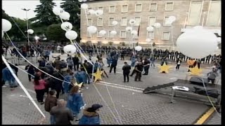 Protesta e 7-të kombëtare e opozitës, tullumbace \