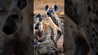 Hyenas Blow a Whistle: Savannah Turns Into Chaos!   #shorts #short #shortvideo #funny #trending