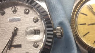 comparing “real” ROLEX movement vs “fake”