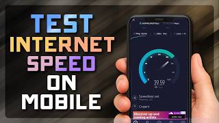 How to Test Your Internet Speed on Mobile (Fix Slow WiFi/Data Issues 📶) Speedtest.net Website & APP