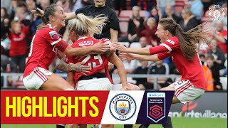 Women's Highlights | Manchester United 2-2 Manchester City | FA Women's Super League