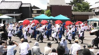 四季舞（結梅彩）  2018.7.8一身田七夕まつり 1回目演舞