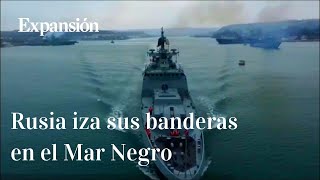 Rusia muestra músculo militar en el Mar Negro